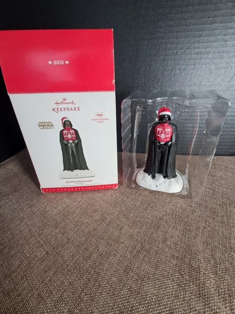 2015 Hallmark Keepsake Holiday Darth Vader Christmas Ornament